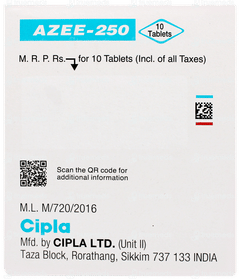 Azee 250 Tablet 10