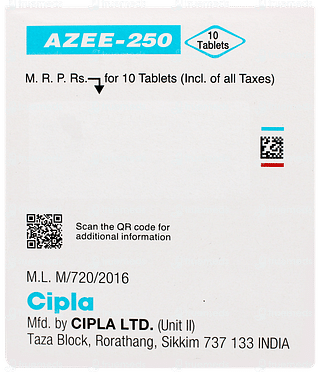 Azee 250 Tablet 10