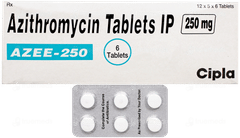 Azee 250 Tablet 6 Azee 250 Tablet 6