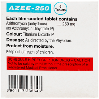 Azee 250 Tablet 6