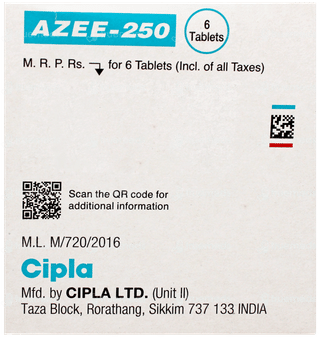Azee 250 Tablet 6
