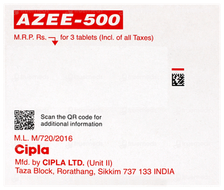 Azee 500 Tablet 3