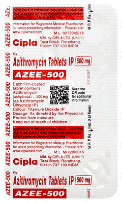 Azee 500 Tablet 3 Azee 500 Tablet 3