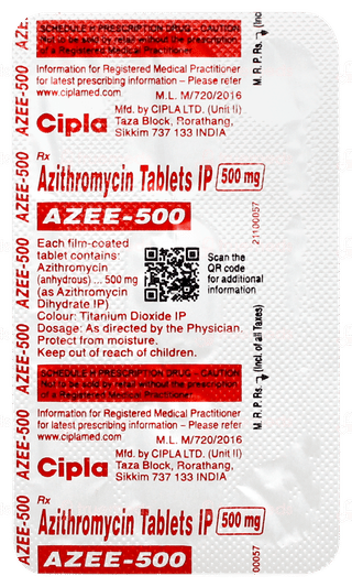 Azee 500 Tablet 3