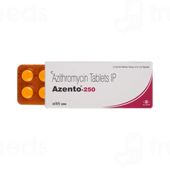 Azento 250 MG Tablet 6 Azento 250 MG Tablet 6