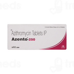 Azento 250 MG Tablet 6 Azento 250 MG Tablet 6