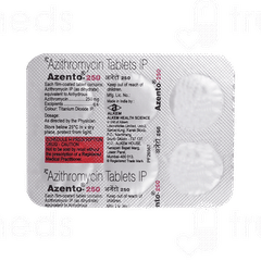 Azento 250 MG Tablet 6 Azento 250 MG Tablet 6