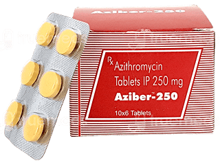 Aziber 250 Mg Tablet 6