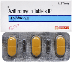 Aziblue 500 Mg Tablet 3