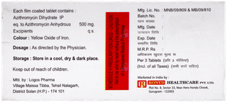 Aziblue 500 Mg Tablet 3