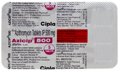 Azicip 500Mg Tablet 5