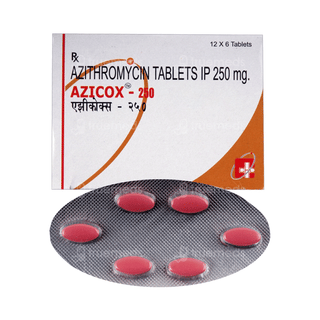 Azicox 250 Mg Tablet 6