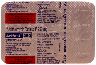 Azifast 250 Tablet 6