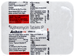 Azikem 250 Tablet 6