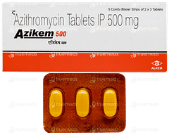 Azikem 500 Tablet 3