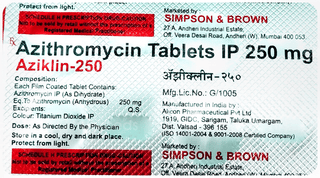 Aziklin 250 Mg Tablet 6