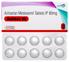 Azildac 80 Tablet 10 Azildac 80 Tablet 10