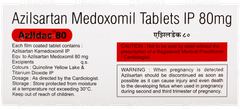 Azildac 80 Tablet 10 Azildac 80 Tablet 10