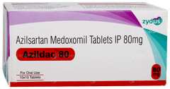 Azildac 80 Tablet 10 Azildac 80 Tablet 10