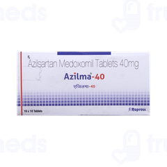 Azilma 40 MG Tablet 10 Azilma 40 MG Tablet 10