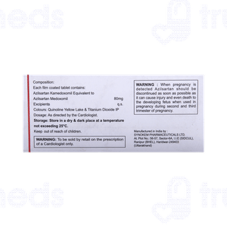 Azilma 80 MG Tablet 10