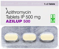 Azilup 500 Tablet 3 Azilup 500 Tablet 3