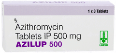 Azilup 500 Tablet 3 Azilup 500 Tablet 3