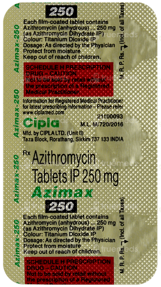 Azimax 250 Tablet 6