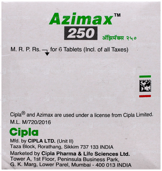 Azimax 250 Tablet 6
