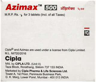 Azimax 500 Tablet 3