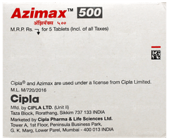 Azimax 500 Tablet 5