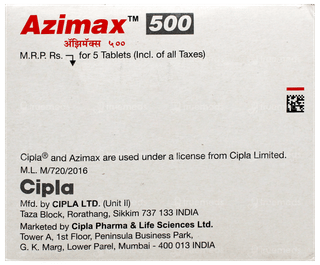 Azimax 500 Tablet 5