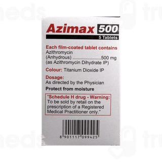 Azimax 500 Tablet 5