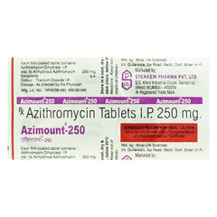 Azimount 250 Mg Tablet 6