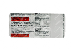 Azinix 250 Tablet 10 Azinix 250 Tablet 10