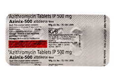 Azinix 500 Tablet 5 Azinix 500 Tablet 5