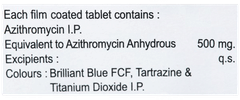 Azitest 500 Tablet 5
