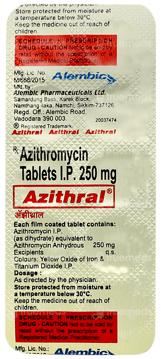 Azithral Tablet 10