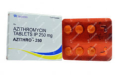 Azithro 250mg Tablet 6