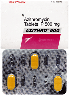 Azithro 500 Tablet 3 Azithro 500 Tablet 3
