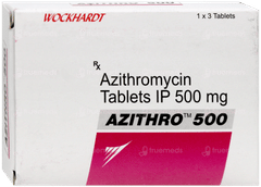 Azithro 500 Tablet 3 Azithro 500 Tablet 3