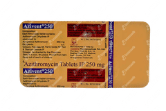 Azivent 250 Tablet 10