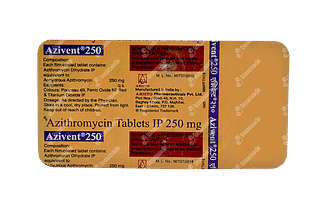 Azivent 250 MG Tablet 10