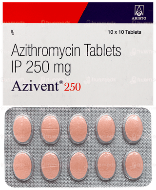 Azivent 250 Tablet 10