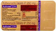 Azivent 250 Tablet 10 Azivent 250 Tablet 10