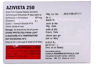 Azivista 250 MG Tablet 6