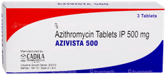 Azivista 500 Tablet 3 Azivista 500 Tablet 3