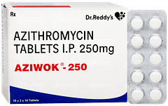 Aziwok 250 Tablet 10