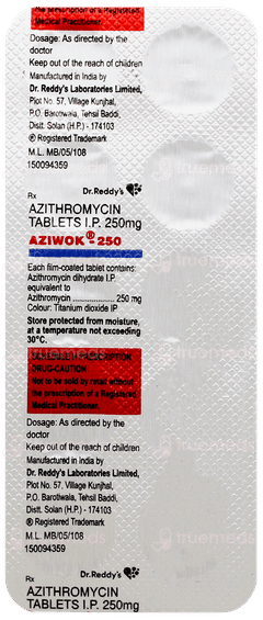 Aziwok 250 Tablet 10