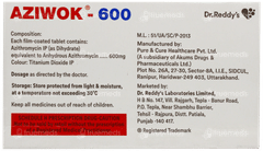 Aziwok 600 Tablet 5
